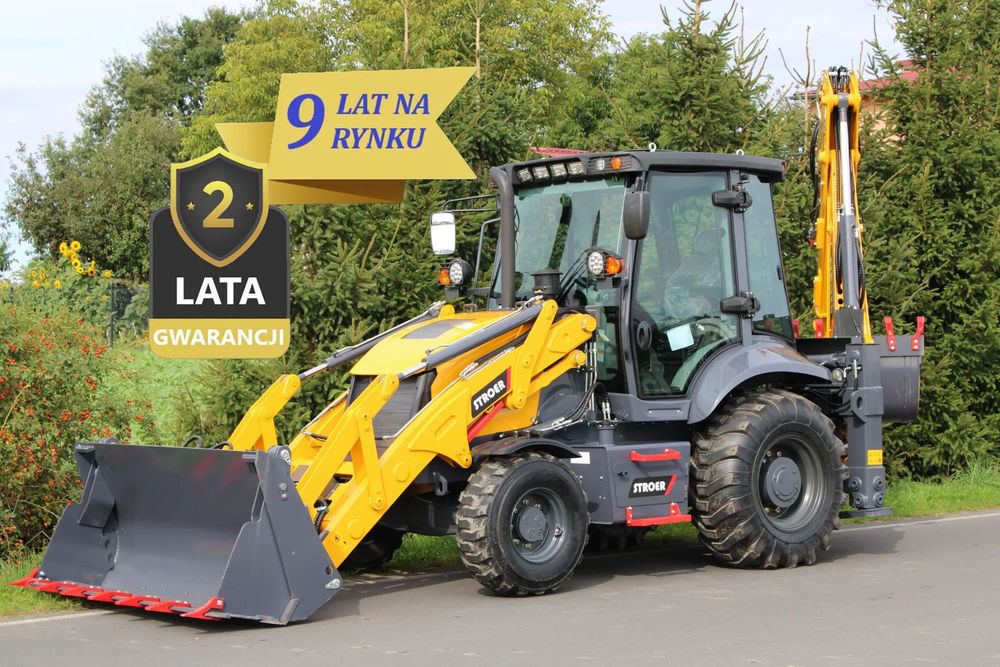 Stroer C788T  STROER C-788T Koparko ładowarka, Waga 9500kg Moc silnika125km