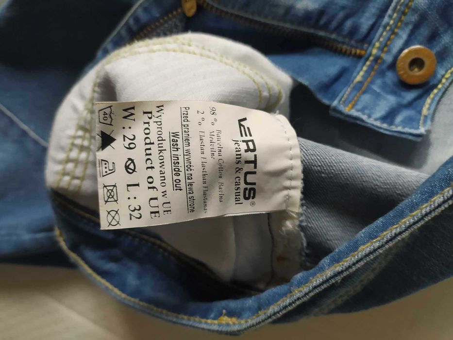 Damskie spodnie jeans