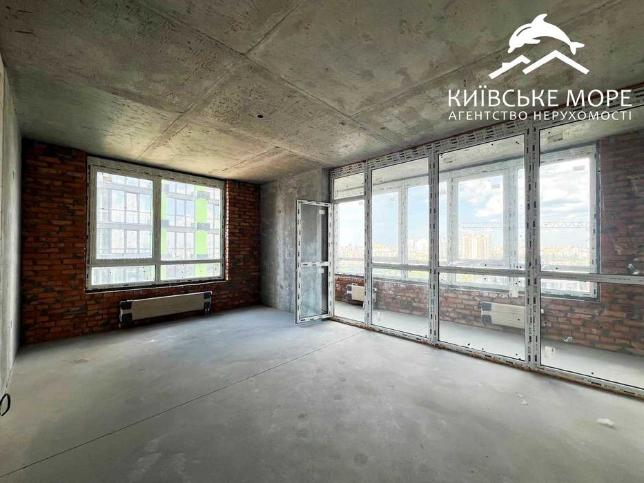 Без %, 3к квартира, 97 м2, ЖК Great (Грейт), Причальна 8