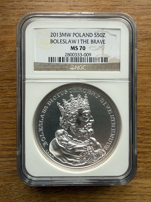 Skarby Stanisława Augusta – komplet NGC MS70 (MAX nota) – pełny zestaw