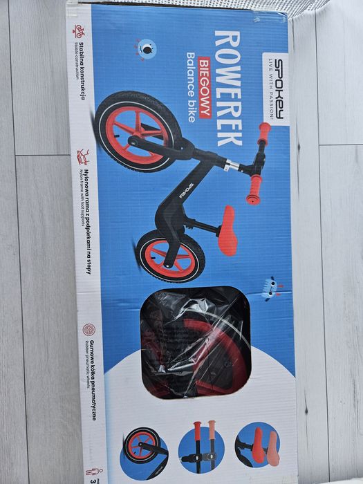 Rowerek biegowy chłopięcy