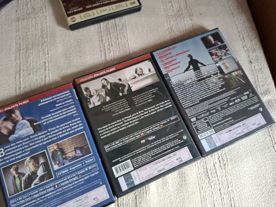 Três dvds cinema de autor por nove euros