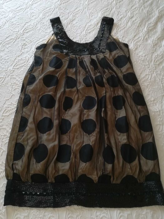 Vestido com missangas