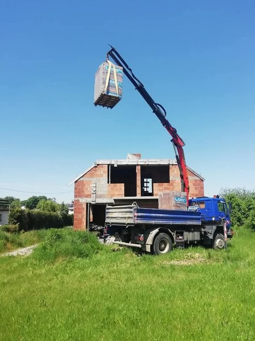 Usługi zwyżką  ,koparką ,wywrotka Hds