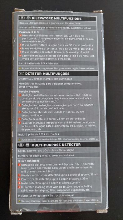Detetor medidas multifuncional443472158938245124