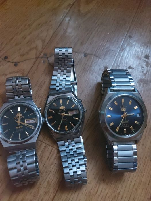 Часы наручные механические и электронные