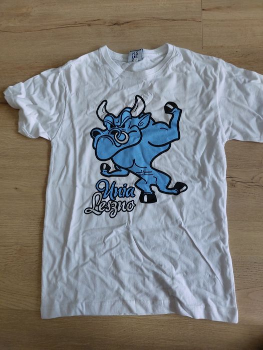 NOWA koszulka Unia Leszno T-shirt 140cm