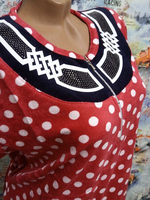 Платье домашнее. Велюр.