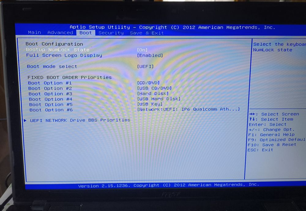 MSI CX70 MS-1758