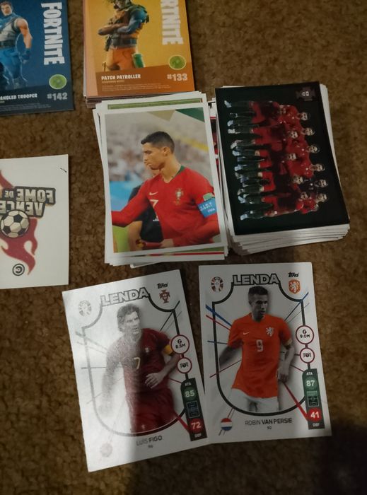 Autocolantes e cartas