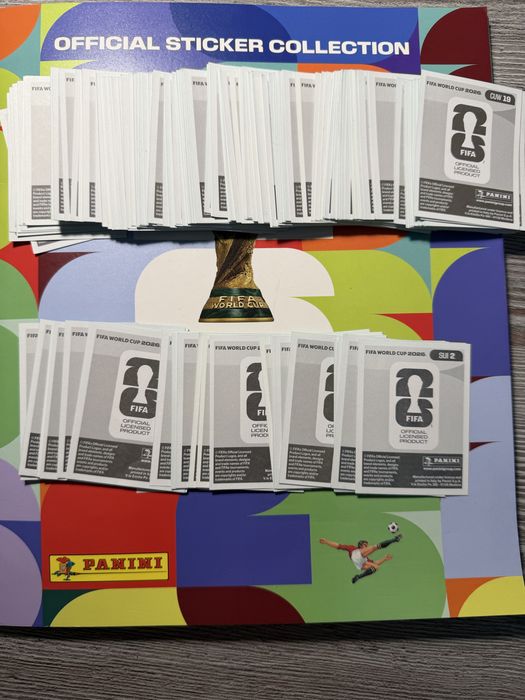 Футбольні наліпки Panini 2026