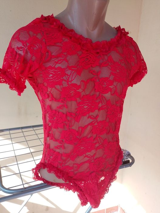 Чоловіче мереживне боді