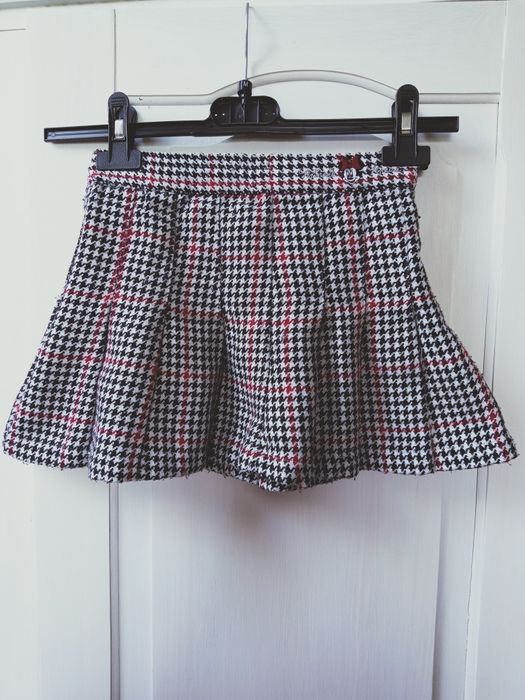 Spódniczka w pepitkę Minnie Mouse H&M rozm.104