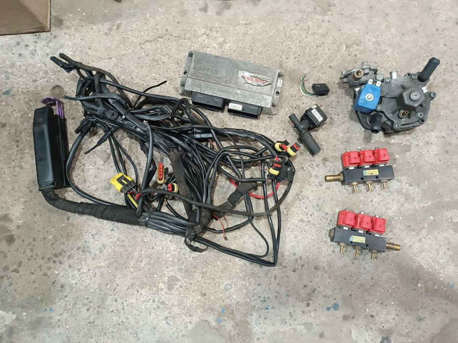 ГБО 6 цилиндров stag 300-6, tomasetto, valtek