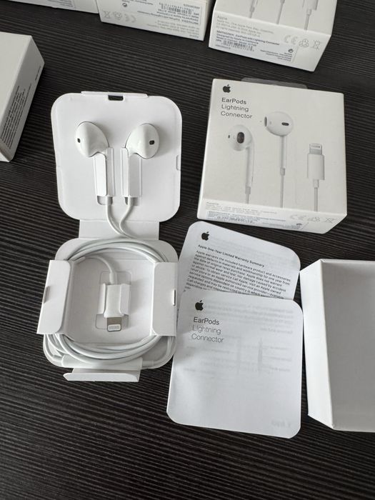 Оригінал Earpods Lightning / type c навушники провідні з мікрофоном для айфона