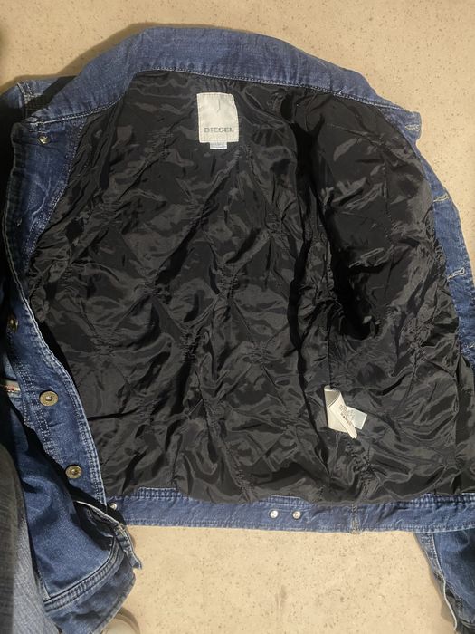 Джинсова куртка diesel kids jeans jacket