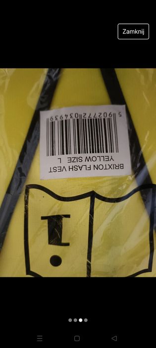 Kamizelka odblaskowa L