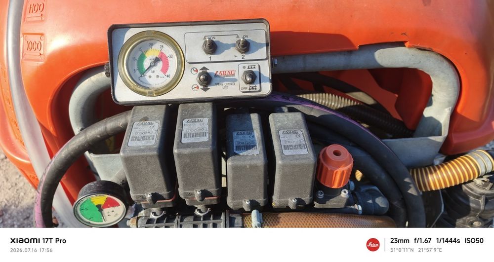 Opryskiwacz agrola 1500v Optima