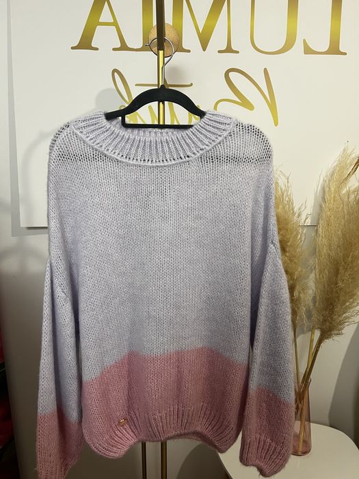 Sweter Minouu lila/róż