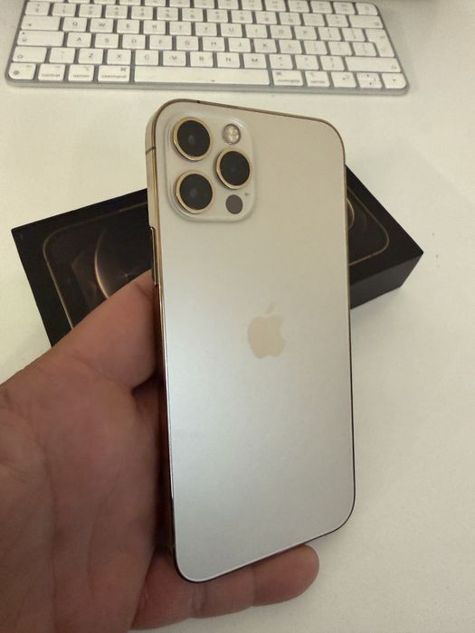 Bateria 100% iPhone 12 Pro 512gb Gold Idealny