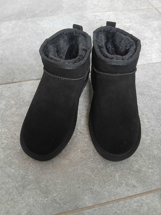 Śniegowce czarne 38 jak ugg nowe