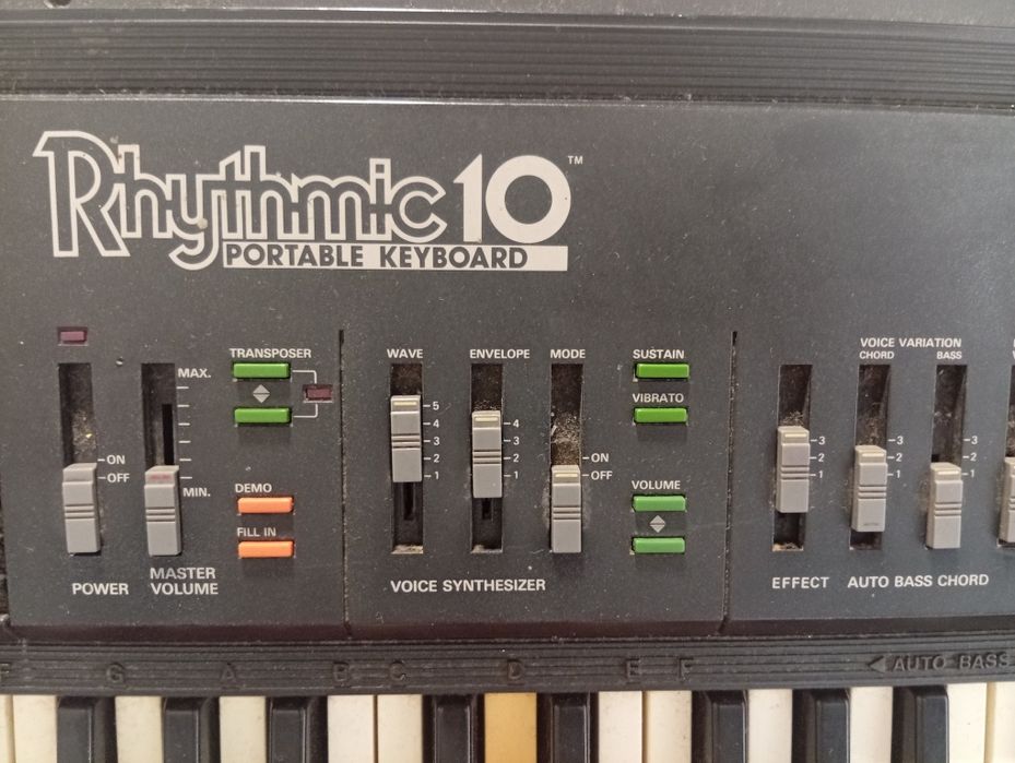 VTech Rhythmic 10 Vintage (1989) – Teclado Retro / Lo-Fi Percussion