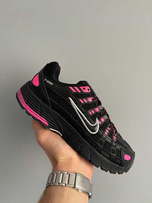 Женские кроссовки Nike P-6000 Blast Pink Black "CD6404-600" 36-40