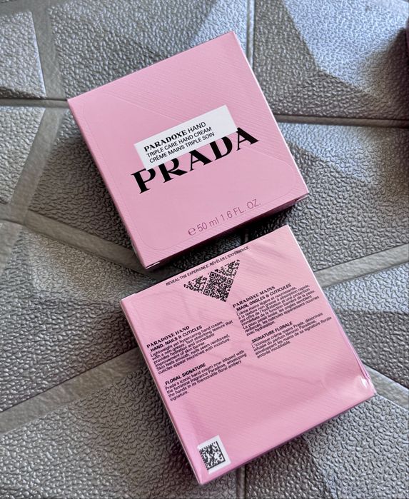 Парфумований крем для рук Prada Paradoxe Triple Care Hand Cream