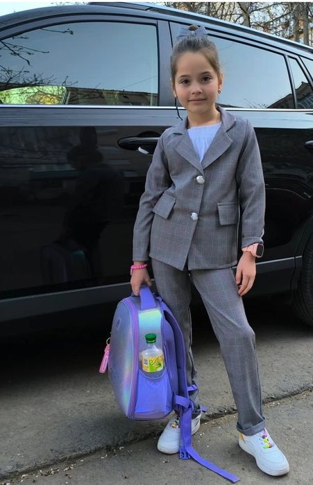 Костюм шкільний, форма, блуза розмір 122 - 128