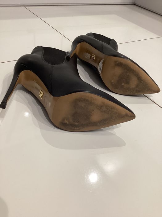 Botki Kazar skóra czarne