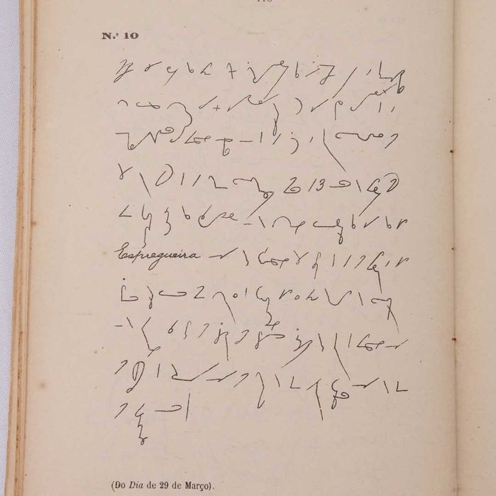 Livro "A Tachygraphia ou Stenographia (sem mestre)", 1909