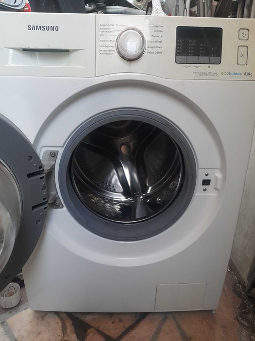 maquina de roupa Sansung 8 quilos 1400 rpm