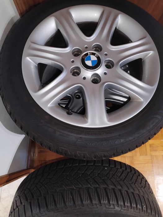 4 PNEUS 195/55 e JANTES 16