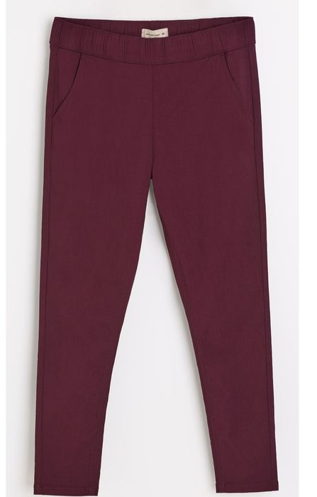 Spodnie  bordo divers 36