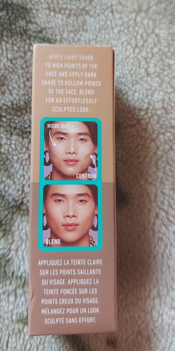 NYX styk do konturowana fair brązer i roświetlacz nowy Professional