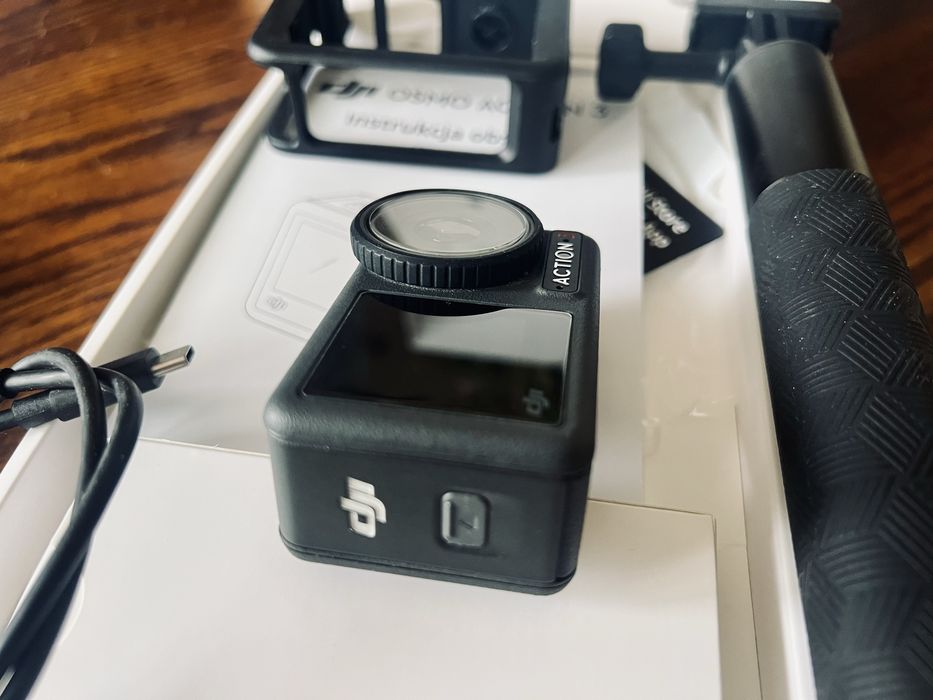 DJI Osmo Action 3 Adventure Combo GWARANCJA, kamera sportowa typu GoPro