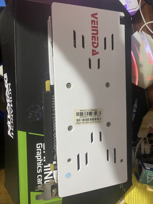 VEINEDA Placa Gráfica Rx580 8gb Ddr5