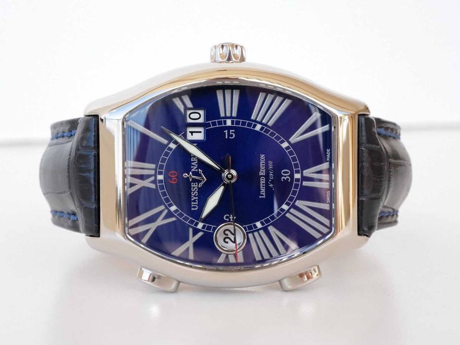 Ulysse Nardin Michelangelo Gigante UTC 18K White Gold Limited Edition