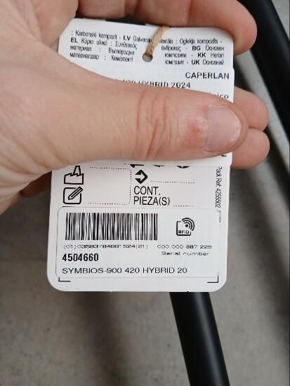 Cana de Surfcasting Pesca no Mar SYMBIOS 900 4,20 m 100-200 g Hybrid