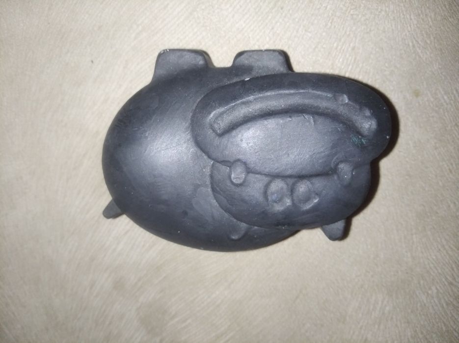 Игрушка Бегемот ГИПС hand-made