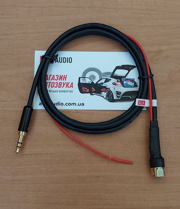 Аукс aux адаптер 10 pin RNS-D MFD Audi Volkswagen