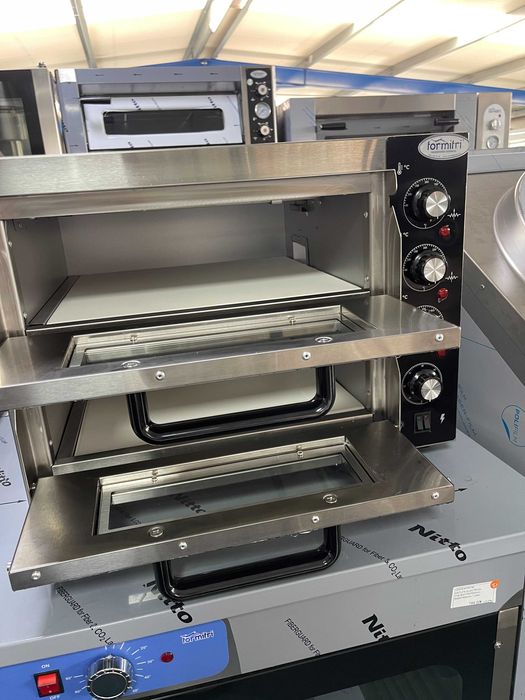 forno pizza 2 camaras 2 pizzas de 400 novo