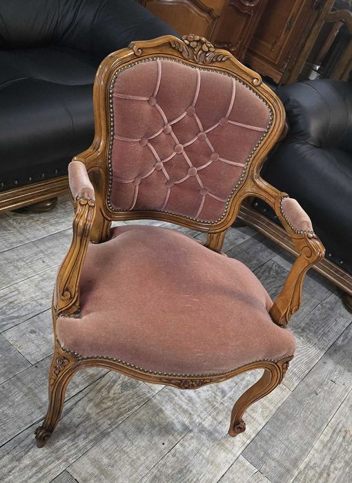 Krzesło / Fotelik / Fotel / W Stylu Ludwikowskim / Ludwik /