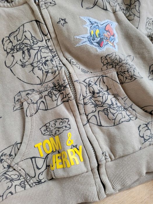 Komplet dresowy Tom&Jerry 86 12-18 Smyk niemowlęcy chłopięcy 2szt 2pak
