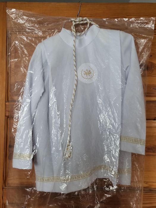 Alba komunijna na bardzo szczupłego chłopca