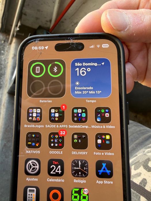 Troco iphone 15 black titanium de 128gb por iphone 15 pro max