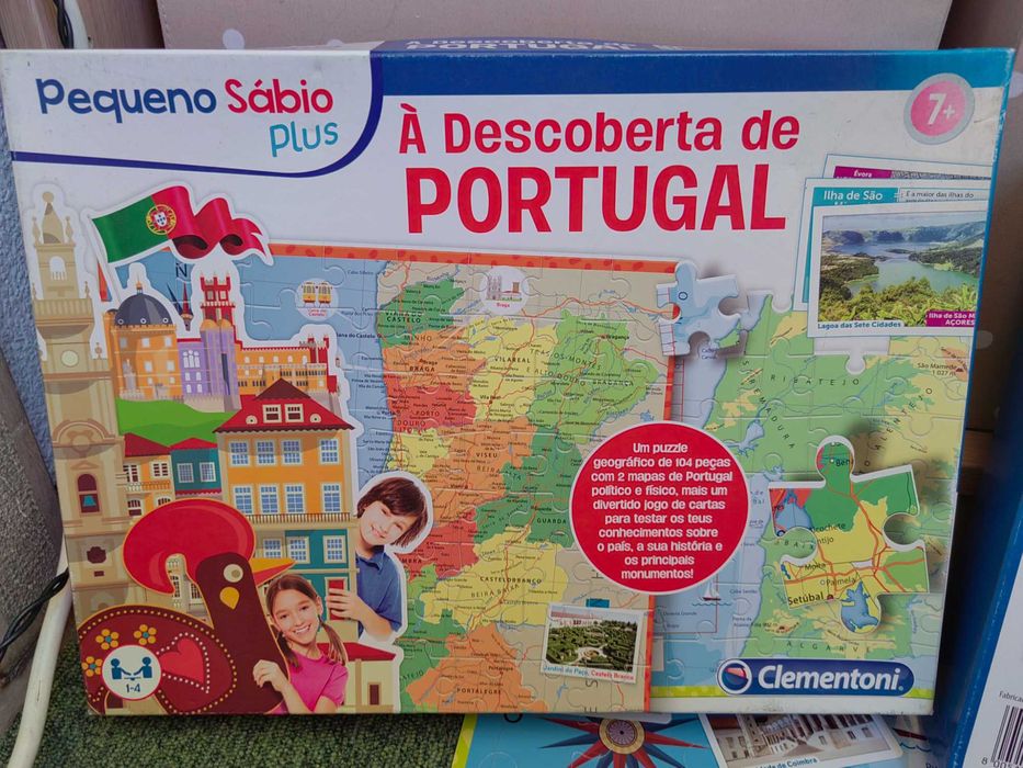 Puzzle À Descoberta de Portugal Clementoni