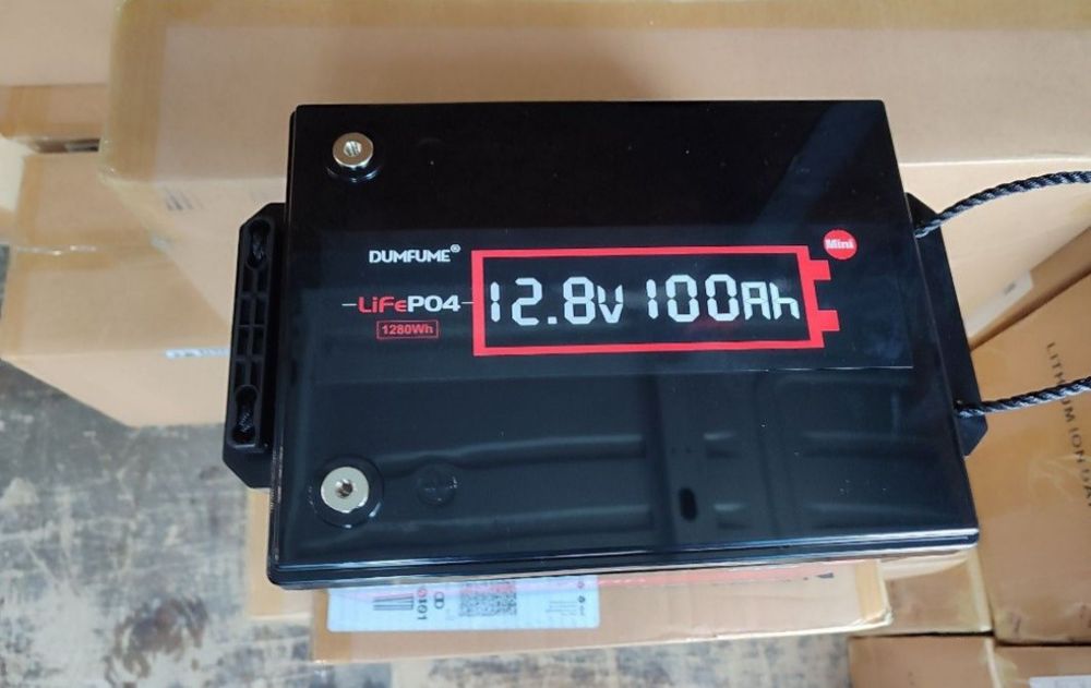Літій-залізо-фосфатний (LiFePO4) акумулятор Dumfume Mini 12.8V