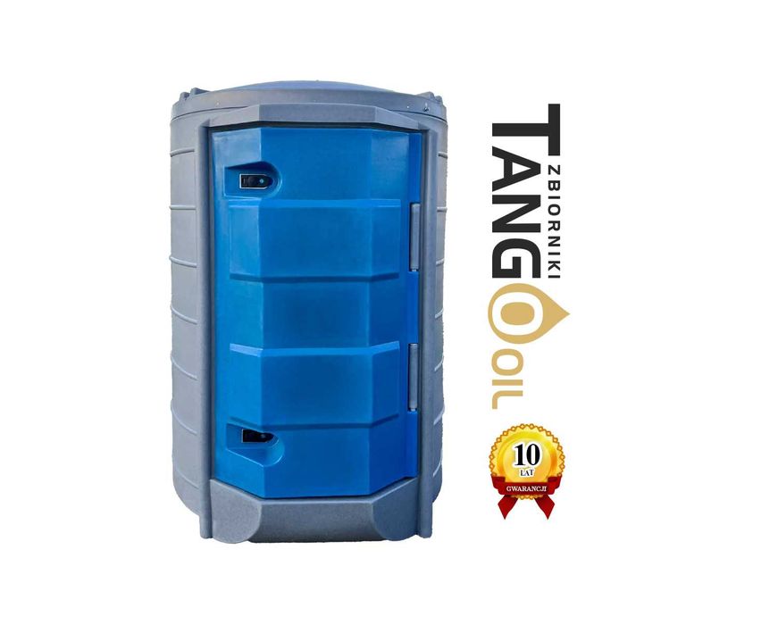 Zbiornik 1500l dwupłaszczowy na olej napędowy na paliwo TANGO-OIL