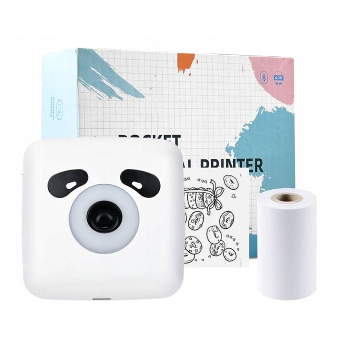 Mini drukarka termiczna Bluetooth Vretti TP6 S do zdjęć notatek